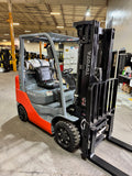 2020 TOYOTA 8FGCU25 5000 LB LP GAS FORKLIFT CUSHION 83/189" 3 STAGE MAST SIDE SHIFTING FORK POSITIONER 1114 HOURS STOCK # BF9119139-BUF - United Lift LLC