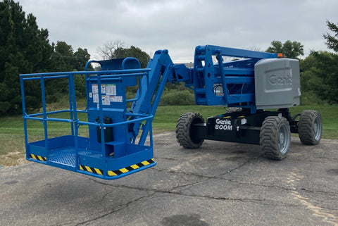2016 GENIE Z45/25RT ARTICULATING BOOM LIFT AERIAL LIFT WITH JIB ARM 45' REACH DIESEL 4WD 2004 HOURS STOCK # BF9398529-WIB - United Lift Equipment LLC