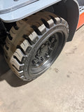 2012 TOYOTA 8FGCU25 5000 LB LP GAS FORKLIFT CUSHION 99/290" QUAD MAST SIDE SHIFTER STOCK # BF987759-BUF - United Lift LLC