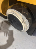 2021 CATERPILLAR/MITSUBISHI FGC25N 5000 LB LP GAS FORKLIFT CUSHION 82/187" 3 STAGE MAST SIDE SHIFTER NON MARKING TREADED TIRES 885 HOURS STOCK # BF9101849-BUF