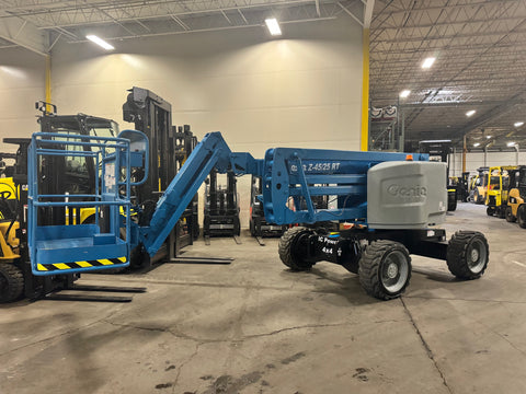 2016 GENIE Z45/25J ARTICULATING BOOM LIFT AERIAL LIFT WITH JIB ARM 45' REACH DIESEL 4WD 1,008 HOURS STOCK # BF9398529-BUF - United Lift LLC