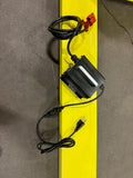 BRAND NEW DEWALT 4400 LB CAPACITY 48" LONG BY 27" WIDE ELECTRIC WALKIE PALLET JACK CUSHION BUILT IN LITHIUM ION 110V CHARGER 1 YEAR WARRANTY STOCK # BF917439-BUF - United Lift LLC