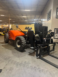 2016 JLG 1255 12000 LB DIESEL TELESCOPIC FORKLIFT TELEHANDLER SOLID AIR BOSS TIRES 4WD OUTRIGGERS CAB WITH HEAT & AC 1765 HOURS STOCK # BF9615139-BUF - United Lift LLC