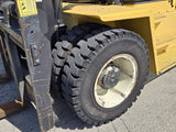 2006 YALE GDP210 21000 LB DIESEL FORKLIFT PNEUMATIC 143/147" 2 STAGE MAST DUAL DRIVE TIRES SIDE SHIFTER ENCLOSED CAB 6500 HOURS STOCK # BF9393130-RIL - United Lift LLC