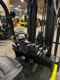 2025 DEWALT LIFT TRUCK DDFC-25 NON-COMPUTERIZED NISSAN K21 DUAL FUEL (can run on Gasoline or Propane) 5000 LB CAPACITY TREADED CUSHION TIRES 83/185" LIFT HEIGHT 3 STAGE MAST SIDE SHIFTING FORK POSITIONER 2000hr/2YR WARRANTY STOCK # BF9228589-BUF - United Lift LLC