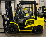 2025 DEWALT LIFT TRUCK DDFP-30 NON-COMPUTERIZED NISSAN K25 DUAL FUEL (can run on Gasoline or Propane) 6000 LB CAPACITY SOLID PNEUMATIC TIRES 83/185" LIFT HEIGHT 3 STAGE MAST SIDE SHIFTING FORK POSITIONER 2000hr/2YR WARRANTY STOCK # BF9238579-BUF - United Lift LLC