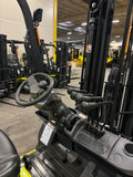 2025 DEWALT LIFT TRUCK DEC4-25 LITHIUM ION BATTERY ELECTRIC 5000 LB CAPACITY TREADED CUSHION TIRES 85/189" LIFT HEIGHT 3 STAGE MAST SIDE SHIFTING FORK POSITIONER 2000hr/2YR WARRANTY CHARGER INCLUDED STOCK # BF9285389-BUF - United Lift LLC