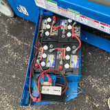 2012 GENIE GS3232 SCISSOR LIFT 32' REACH ELECTRIC SMOOTH CUSHION TIRES 263 HOURS STOCK # BF9149529-WIB - United Lift Equipment LLC