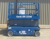 2007 GENIE GS3246 SCISSOR LIFT 32' REACH 24 VOLT ELECTRIC SMOOTH CUSHION TIRES 670 HOURS STOCK # BF999879-ARB - United Lift LLC