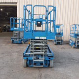 2015 GENIE GS3246 SCISSOR LIFT 32' REACH 24 VOLT ELECTRIC SMOOTH CUSHION TIRES 406 HOURS STOCK # BF993529-WIBFL - United Lift LLC