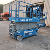2015 GENIE GS3246 SCISSOR LIFT 32' REACH 24 VOLT ELECTRIC SMOOTH CUSHION TIRES 406 HOURS STOCK # BF993529-WIBFL - United Lift LLC