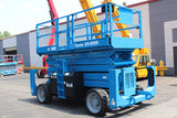 2015 GENIE GS5390RT SCISSOR LIFT 53' REACH DIESEL ROUGH TERRAIN 4WD 3569 HOURS STOCK # BF9365189-NLE - United Lift LLC