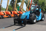 2014 GENIE GTH1544 15000 LB DIESEL TELESCOPIC FORKLIFT TELEHANDLER PNEUMATIC 4WD ENCLOSED CAB WITH HEAT AND AC 1592 HOURS STOCK # BF9998179-NLE - United Lift LLC