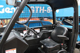 2017 GENIE GTH844 8000 LB DIESEL TELESCOPIC FORKLIFT TELEHANDLER PNEUMATIC 4WD AUXILIARY HYDRAULICS 2650 HOURS STOCK # BF9598179-NLE - United Lift LLC