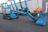 2018 GENIE S45 TELESCOPIC STRAIGHT BOOM LIFT AERIAL LIFT WITH JIB 45' REACH DIESEL 4WD 1762 HOURS STOCK # BF9449729-NLE - United Lift LLC