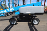2018 GENIE S65 TELESCOPIC STRAIGHT BOOM LIFT AERIAL LIFT WITH JIB ARM 65' REACH DIESEL 4WD 1813 HOURS STOCK # BF9645429-BUF - United Lift LLC