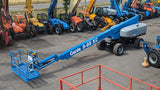 2019 GENIE S85XC TELESCOPIC STRAIGHT BOOM LIFT AERIAL LIFT WITH JIB ARM 85' REACH DIESEL 4WD 1716 HOURS STOCK # BF9948179-NLE - United Lift LLC