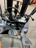 2023 TOYOTA 8FGU25 5000 LB LP GAS FORKLIFT PNEUMATIC 85/187" 3 STAGE MAST SIDE SHIFTER 748 HOURS STOCK # BF9194119-BUF