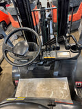 2023 TOYOTA 8FGU25 5000 LB LP GAS FORKLIFT PNEUMATIC 85/187" 3 STAGE MAST SIDE SHIFTER 732 HOURS STOCK # BF9194529-BUF