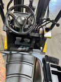 2021 CATERPILLAR/MITSUBISHI FGC20N 4000 LB LP GAS FORKLIFT CUSHION 83/187 3 STAGE MAST SIDE SHIFTER PLUMBED 4 WAY TO CARRIAGE 929 HOURS STOCK # BF9108729-BUF