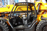 2022 JCB 512-56 12000 LB 4X4 DIESEL TELESCOPIC FORKLIFT TELEHANDLER WITH OUTRIGGERS OPEN CAB 1460 HOURS STOCK # BF91098719-NLE - United Lift LLC