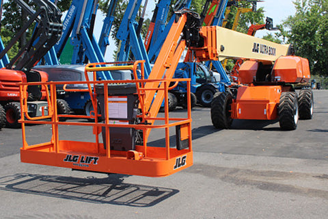 2019 JLG 1200SJP STRAIGHT BOOM LIFT AERIAL LIFT WITH JIB ARM 125' REACH DIESEL 4WD 2494 HOURS STOCK # BF91097839-NLE - United Lift LLC