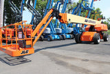 2019 JLG 1200SJP STRAIGHT BOOM LIFT AERIAL LIFT WITH JIB ARM 125' REACH DIESEL 4WD 2494 HOURS STOCK # BF91097839-NLE - United Lift LLC
