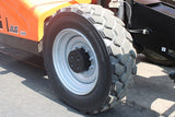 2016 JLG 1255 12000 LB DIESEL TELESCOPIC FORKLIFT TELEHANDLER PNEUMATIC 4WD WITH OUTRIGGERS AND OPEN CAB 2523 HOURS STOCK # BF9874559-NLE - United Lift LLC