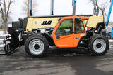 2016 JLG 1255 12000 LB DIESEL TELESCOPIC FORKLIFT TELEHANDLER PNEUMATIC 4WD OUTRIGGERS CAB WITH HEAT AND AC 3350 HOURS STOCK # BF91198729-NLE - United Lift Equipment LLC
