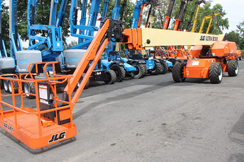 2016 JLG 1350SJP TELESCOPIC STRAIGHT BOOM LIFT AERIAL LIFT 135' REACH WITH JIB ARM DIESEL 4WD 2714 HOURS STOCK # BF9879529-NLE - United Lift LLC