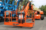 2016 JLG 1350SJP TELESCOPIC STRAIGHT BOOM LIFT AERIAL LIFT 135' REACH WITH JIB ARM DIESEL 4WD 2714 HOURS STOCK # BF9879529-NLE - United Lift LLC