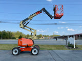 2016 JLG 340AJ ARTICULATING BOOM LIFT AERIAL LIFT WITH JIB ARM 34' REACH KUBOTA DIESEL 4WD 1739 HOURS STOCK # BF9275159-PAB - United Lift LLC