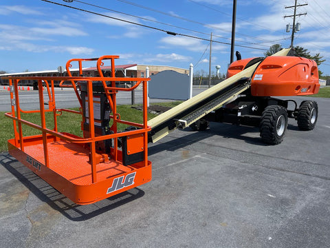 2014 JLG 400S TELESCOPIC STRAIGHT BOOM LIFT AERIAL LIFT 40' REACH DIESEL 4WD 3471 HOURS STOCK # BF9329189-PAB - United Lift LLC