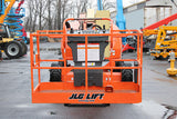 2017 JLG 450AJ ARTICULATING BOOM LIFT AERIAL LIFT WITH JIB ARM 45' REACH DIESEL 4WD 2397 HOURS STOCK # BF9398779-NLE - United Lift LLC
