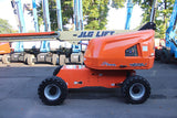 2022 JLG 460SJ TELESCOPIC STRAIGHT BOOM LIFT AERIAL LIFT WITH JIB ARM 46' REACH DIESEL 4WD 2621 HOURS STOCK # BF9545279-NLE - United Lift LLC