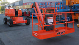 2022 JLG 460SJ TELESCOPIC STRAIGHT BOOM LIFT AERIAL LIFT WITH JIB ARM 46' REACH DIESEL 4WD 2621 HOURS STOCK # BF9545279-NLE - United Lift LLC