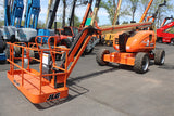 2017 JLG 600AJ ARTICULATING BOOM LIFT AERIAL LIFT WITH JIB 60' REACH DIESEL 4WD 1179 HOURS STOCK # BF9529849-NLE - United Lift LLC