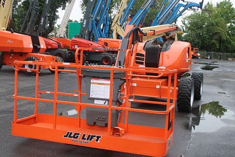 2018 JLG 600AJ ARTICULATING BOOM LIFT AERIAL LIFT WITH JIB 60' REACH DIESEL 4WD 2497 HOURS STOCK # BF9598719-NLE - United Lift LLC