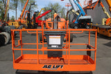2017 JLG 600AJ ARTICULATING BOOM LIFT AERIAL LIFT WITH JIB 60' REACH DIESEL 4WD 1179 HOURS STOCK # BF9529849-NLE - United Lift LLC