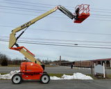 2017 JLG 600AJ ARTICULATING BOOM LIFT AERIAL LIFT WITH JIB 60' REACH DIESEL 4WD 2373 HOURS STOCK # BF9395149-PAB - United Lift LLC