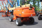2018 JLG 660SJ TELESCOPIC STRAIGHT BOOM LIFT AERIAL LIFT WITH JIB ARM 66' REACH DIESEL 4WD 2260 HOURS STOCK # BF9649129-NLE - United Lift LLC
