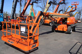 2020 JLG 660SJ TELESCOPIC BOOM LIFT AERIAL LIFT WITH JIB ARM 66' REACH DIESEL 4WD 1405 HOURS STOCK # BF9598739-NLE - United Lift LLC