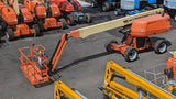 2022 JLG 670 SJ TELESCOPIC STRAIGHT BOOM LIFT AERIAL LIFT WITH JIB ARM 67' REACH DIESEL 4WD 898 HOURS STOCK # BF91025129-NLEQ - United Lift LLC