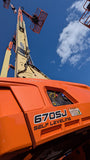2022 JLG 670 SJ TELESCOPIC STRAIGHT BOOM LIFT AERIAL LIFT WITH JIB ARM 67' REACH DIESEL 4WD 903 HOURS STOCK # BF91098719-NLE - United Lift LLC