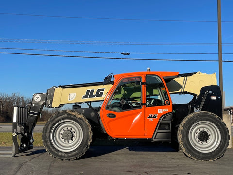2023 JLG 742 7000 LB DIESEL TELESCOPIC FORKLIFT TELEHANDLER ENCLOSED CAB WITH HEAT/AC FOAM FILLED TIRES 4WD BRAND NEW STOCK # BF91219170-PAB - United Lift Equipment LLC