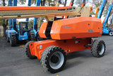 2018 JLG 860SJ STRAIGHT BOOM LIFT AERIAL LIFT WITH JIB ARM 86' REACH DIESEL 4WD 565 HOURS STOCK # BF9748529-NLE - United Lift LLC