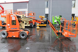 2014 JLG E300AJP ARTICULATING BOOM LIFT AERIAL LIFT WITH JIB ARM 30' REACH ELECTRIC 4WD 902 HOURS STOCK # BF9325129-BUF - United Lift Equipment LLC