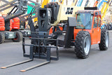 2015 JLG G12-55A 12000 LB DIESEL TELESCOPIC FORKLIFT TELEHANDLER PNEUMATIC 4WD ENCLOSED CAB WITH HEAT AND AC OUTRIGGERS 2784 HOURS STOCK # BF91049539-NLE - United Lift Equipment LLC