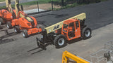 2015 JLG G6-42A 6000 LB DIESEL TELESCOPIC FORKLIFT TELEHANDLER PNEUMATIC 4WD AUXILIARY HYDRAULICS 3722 HOURS STOCK # BF9459879-NLE - United Lift LLC