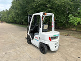 2014 NISSAN/UNICARRIERS FHD25 5000 LB DIESEL FORKLIFT PNEUMATIC 85/189" 3 STAGE MAST SIDE SHIFTER 5087 HOURS STOCK # BF9175139-TXB - United Lift LLC